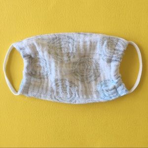 One layer gauze face mask